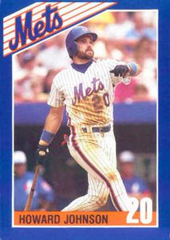 1990 Kahn's New York Mets #NNO Howard Johnson Front
