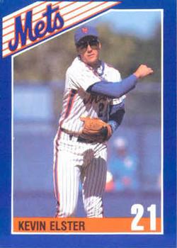 1990 Kahn's New York Mets #NNO Kevin Elster Front