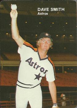 1984 Mother's Cookies Houston Astros #13 Dave Smith Front