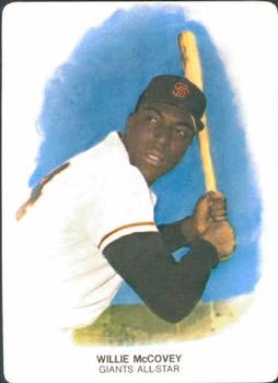 1984 Mother's Cookies San Francisco Giants #2 Willie McCovey Front