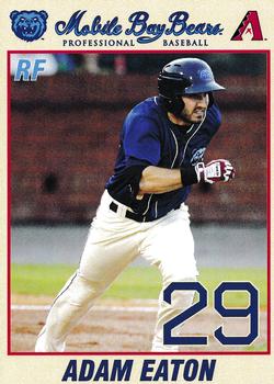 2011 Mobile BayBears #NNO Adam Eaton Front