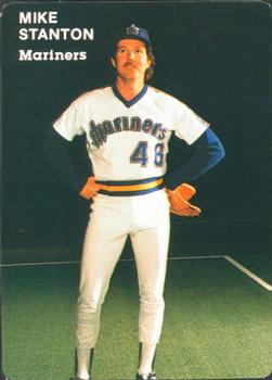 1984 Mother's Cookies Seattle Mariners #20 Mike Stanton Front