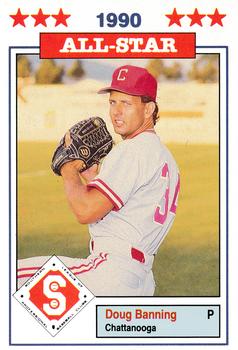 1990 Jennings Southern League All-Stars #35 Doug Banning Front