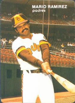 1984 Mother's Cookies San Diego Padres #23 Mario Ramirez Front