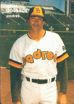 1984 Mother's Cookies San Diego Padres #2 Rich Gossage Front