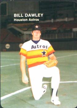 1985 Mother's Cookies Houston Astros #16 Bill Dawley Front