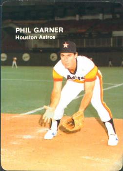 1985 Mother's Cookies Houston Astros #3 Phil Garner Front