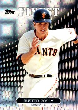 2013 Finest - Refractors #30 Buster Posey Front