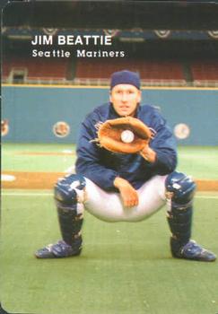 1985 Mother's Cookies Seattle Mariners #15 Jim Beattie Front