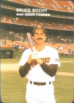 1985 Mother's Cookies San Diego Padres #12 Bruce Bochy Front