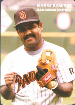 1985 Mother's Cookies San Diego Padres #16 Mario Ramirez Front