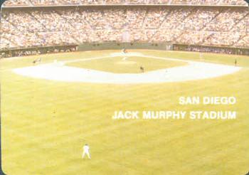 1985 Mother's Cookies San Diego Padres #28 San Diego Jack Murphy Stadium Front