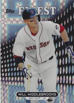 2013 Finest - X-Fractors #29 Will Middlebrooks Front