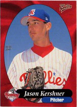 1999 Multi-Ad Reading Phillies #8 Jason Kershner Front