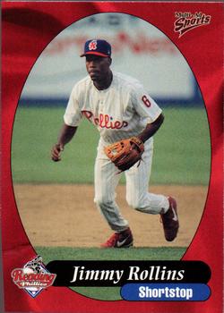 1999 Multi-Ad Reading Phillies #19 Jimmy Rollins Front