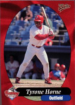 1999 Multi-Ad Reading Phillies #21 Tyrone Horne Front