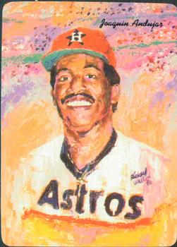 1986 Mother's Cookies Houston Astros #15 Joaquin Andujar Front