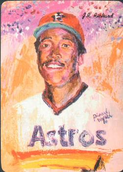 1986 Mother's Cookies Houston Astros #21 J.R. Richard Front