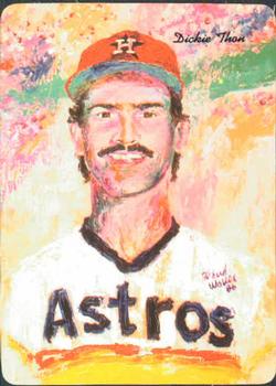 1986 Mother's Cookies Houston Astros #26 Dickie Thon Front