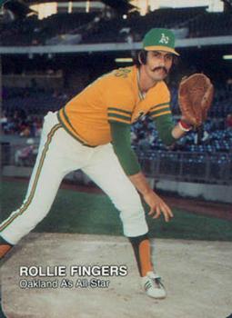 1987 Mother's Cookies Oakland Athletics #10 Rollie Fingers Front