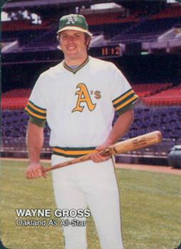 1987 Mother's Cookies Oakland Athletics #17 Wayne Gross Front