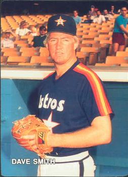 1987 Mother's Cookies Houston Astros #20 Dave Smith Front