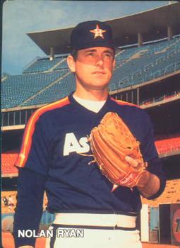 1987 Mother's Cookies Houston Astros #8 Nolan Ryan Front