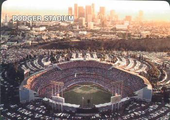 1987 Mother's Cookies Los Angeles Dodgers #28 Checklist / Dodger Stadium Front