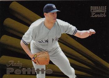 1996 Zenith #88 Andy Pettitte Front