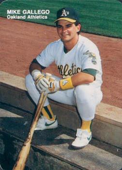1988 Mother's Cookies Oakland Athletics #22 Mike Gallego Front
