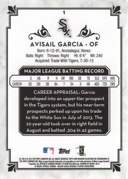 2014 Topps Museum Collection #1 Avisail Garcia Back
