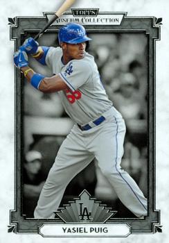 2014 Topps Museum Collection #3 Yasiel Puig Front