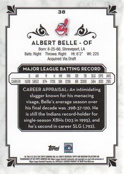 2014 Topps Museum Collection #38 Albert Belle Back