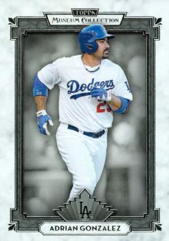 2014 Topps Museum Collection #41 Adrian Gonzalez Front