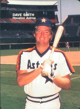 1988 Mother's Cookies Houston Astros #20 Dave Smith Front