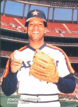 1988 Mother's Cookies Houston Astros #26 Joaquin Andujar Front