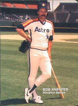 1988 Mother's Cookies Houston Astros #5 Bob Knepper Front