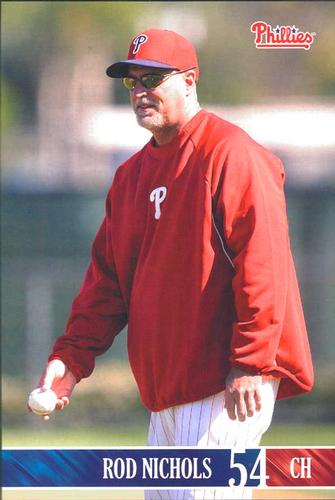 2013 Philadelphia Phillies Photocards #25 Rod Nichols Front