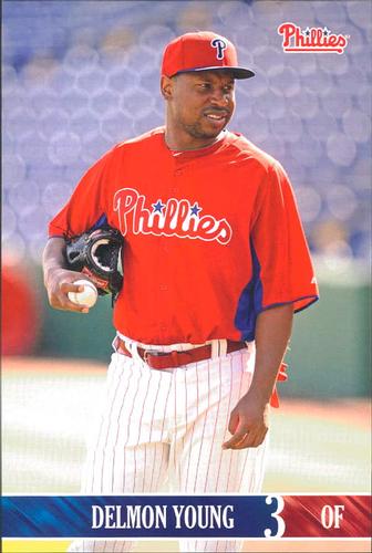 2013 Philadelphia Phillies Photocards #38 Delmon Young Front