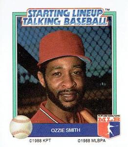1988 Parker Brothers Starting Lineup Talking Baseball All-Stars #17 Ozzie Smith Front