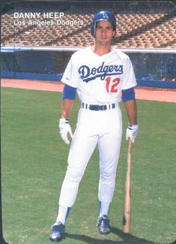 1988 Mother's Cookies Los Angeles Dodgers #20 Danny Heep Front