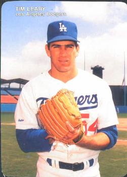 1988 Mother's Cookies Los Angeles Dodgers #21 Tim Leary Front