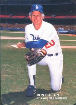 1988 Mother's Cookies Los Angeles Dodgers #9 Don Sutton Front
