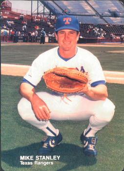 1988 Mother's Cookies Texas Rangers #11 Mike Stanley Front