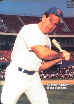 1988 Mother's Cookies Texas Rangers #8 Steve Kemp Front