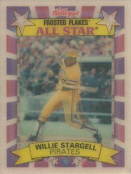 1992 Kellogg's Frosted Flakes All Stars #NNO Willie Stargell Front