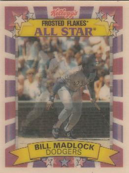 1992 Kellogg's Frosted Flakes All Stars #NNO Bill Madlock Front