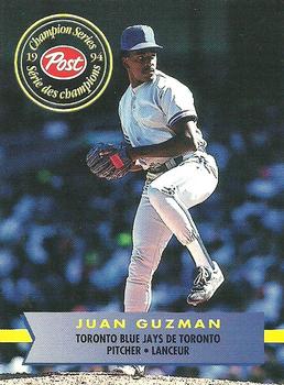 1994 Post Canada Champion Series #6 Juan Guzman Front