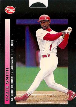 1993 Post Canada Limited Edition #17 Ozzie Smith Front
