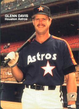 1989 Mother's Cookies Houston Astros #9 Glenn Davis Front